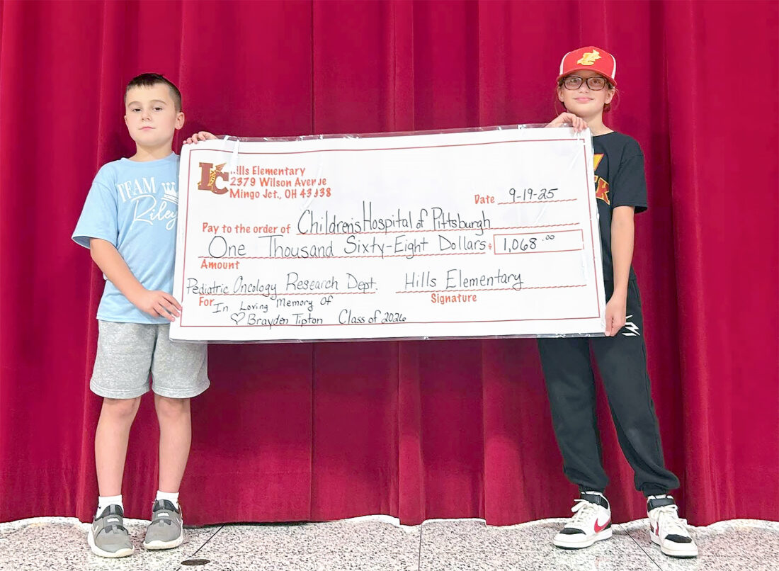 Indian Creek schools donates to find cure for cancer